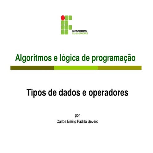 Algoritmos - capítulo 2