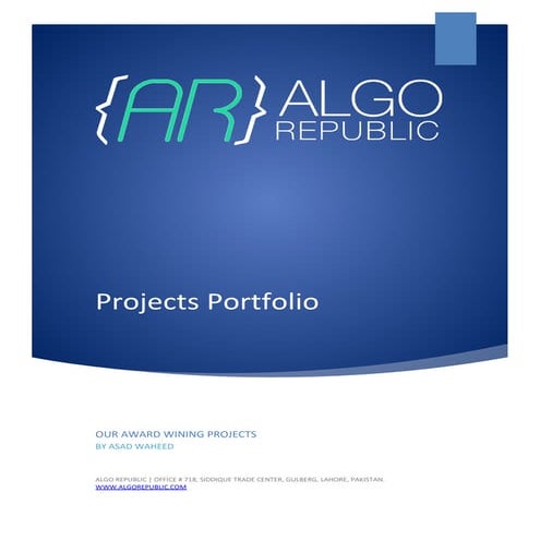 AlgoRepublic Project Portfolio