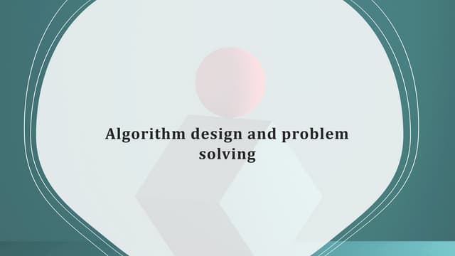 Algorithm Design and Problem Solving.pdf