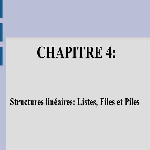Cours algo: Les pointeurs | PPTX