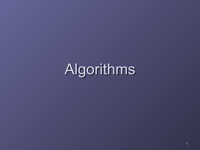 Introduction to Algorithm for computer engineering students