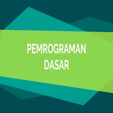 Algoritma pemograman dasar untuk kelas 11 kurikulum merdeka.pptx