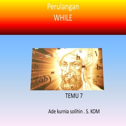 Algoritma 1 pertemuan 7