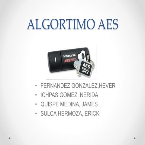 Algoritmo aes