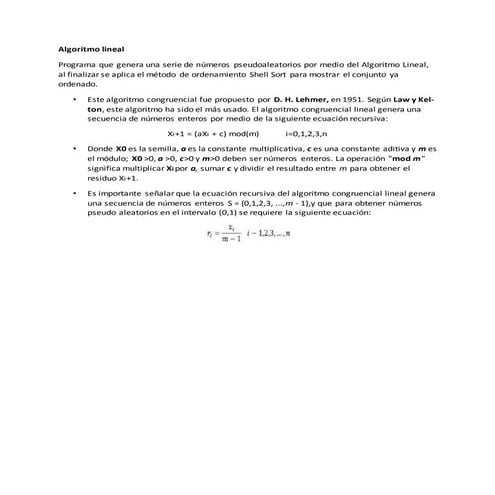 Algoritmo De Multiplicador Constante & Algoritmo Lineal | PPTX
