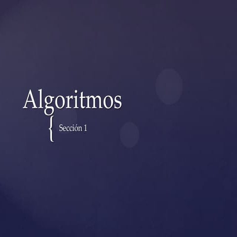 Algoritmos