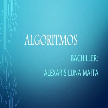 Algoritmos