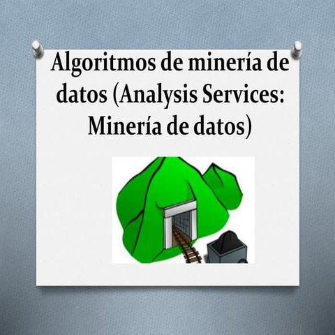 Algoritmos de minería de datos 