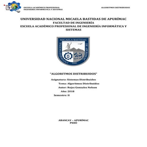 Algoritmos distribuidos bully o abusón, ronda,anillo o ring, bizantino