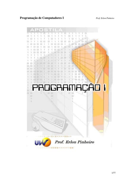 Algoritmos em portugol