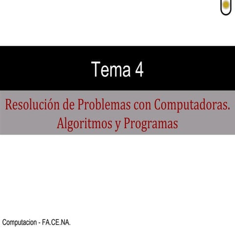Algoritmos y programacion