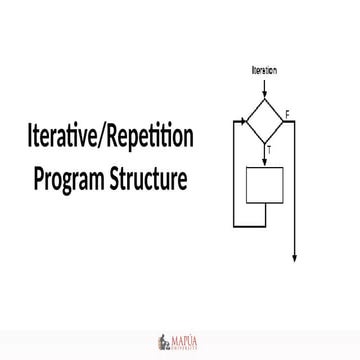 Iterative/Repetition Programming Structures | PPT