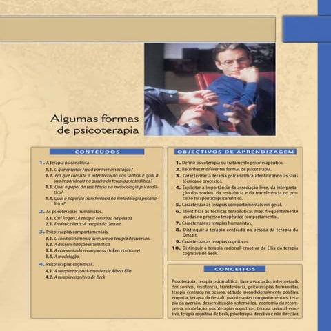 Algumas formas de psicoterapia