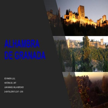 ALHAMBRA GRANADA