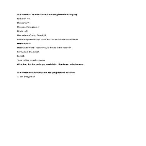 Kemahiran Bahasa Arab 2 | DOCX