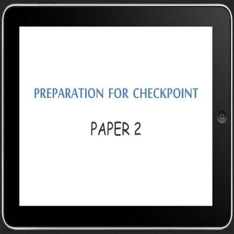 Alhikmah preparation for checkpoint math paper 2