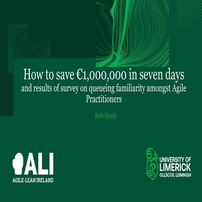 How to save €1,000,000 in seven days through elimination of process waste in ...