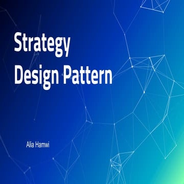 Design Pattern (Strategy & Template)