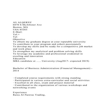 Ali ALQERNY6870 S McAllister AveBoston, MAUSA 85283E.docx