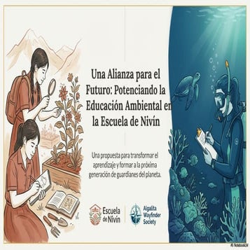 NIVÍN: Alianza_Escuela de Nivín_Algalita_Educación_Ambiental