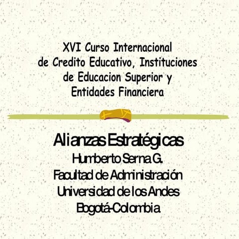Alianzas Estrategicas