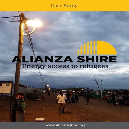 Case study: Alianza Shire, energy access to refugees