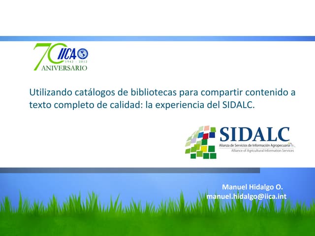 Utilizando catálogos de bibliotecas...