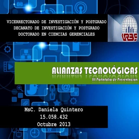 Alianza tecnologica portafolio iii daniela quintero