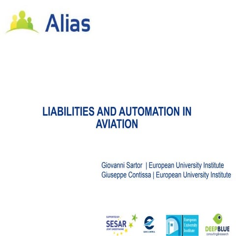Liabilities and automation in aviation