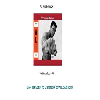 Best Audiobooks Ali | PDF