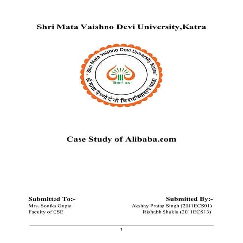 Case Study of Alibaba.com