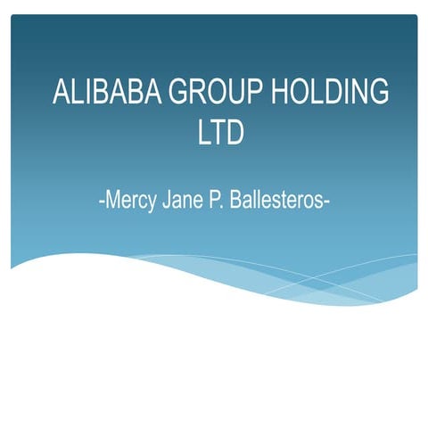 Alibaba Group Holding Ltd 