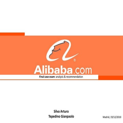 Alibaba Analysis   Gianpaolo &amp; Arturo