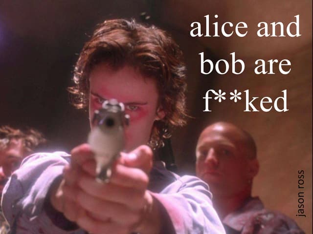 Alice and Bob are Eff'd