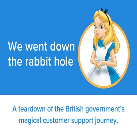 GOV.UK - a teardown of the British Government's self-service journey