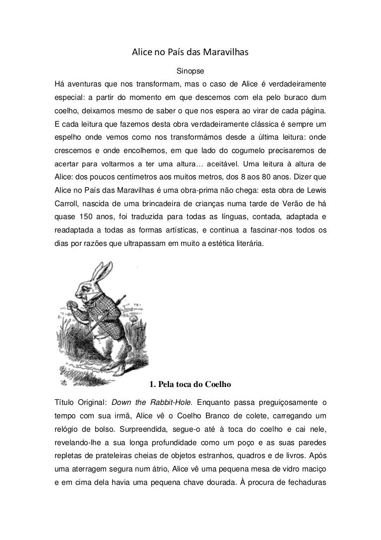 Alice No Pais Das Maravilhas