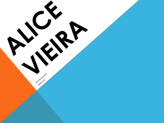 Alice Vieira