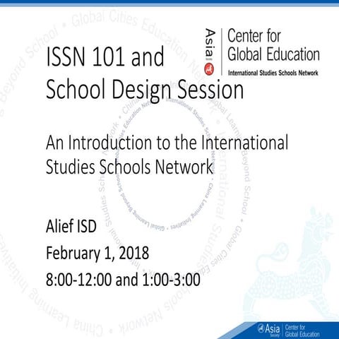 Alief ISSN Feb 1 slides