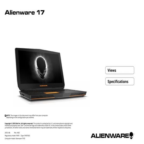 Dell Alienware 17R3