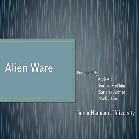 Alien ware  Dell ( Sales And Distribution)