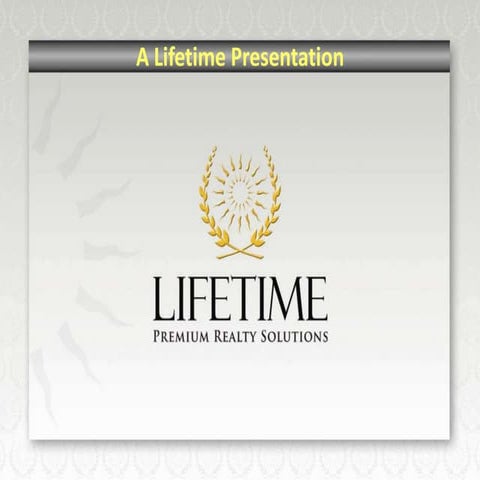 A lifetime group presentation 2011