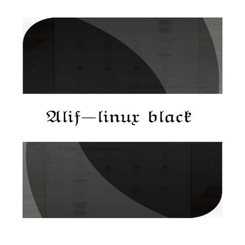 Alif linux advertisement