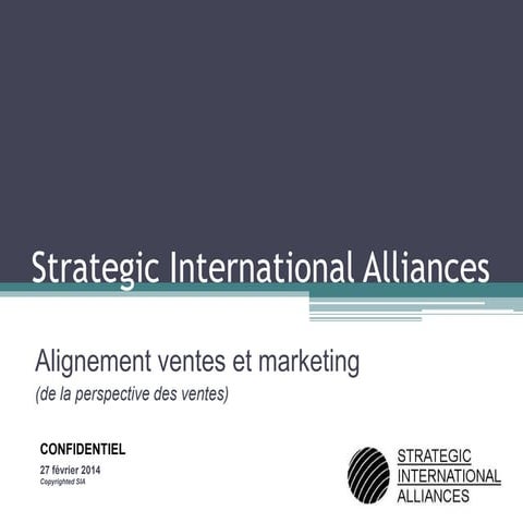 Alignement ventes et marketing