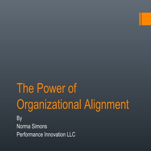The Power of Organizational Alignment | PPT | Human Resources | Business