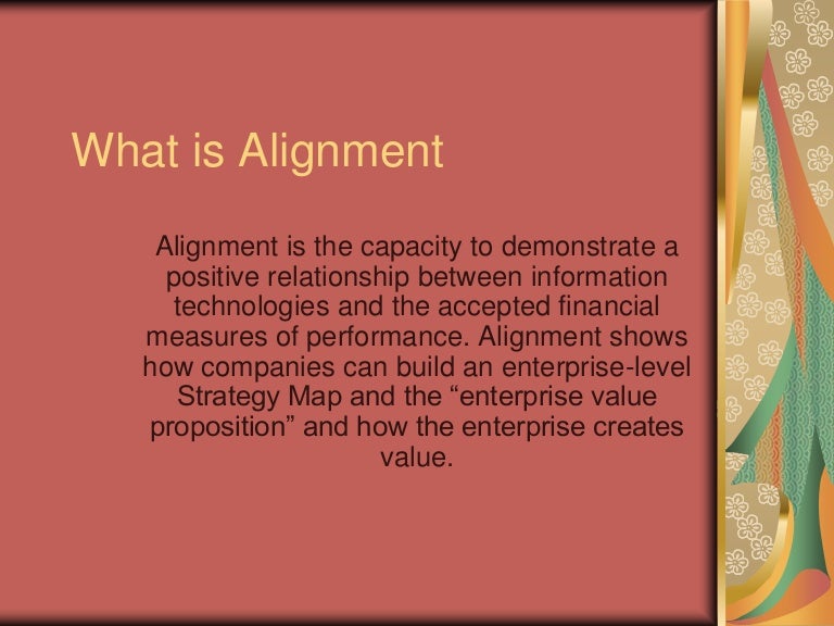 Alignment Meaning