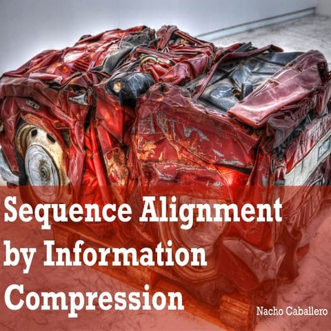 Sequence Alignment by Information Compression