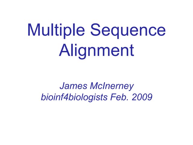 Alignments