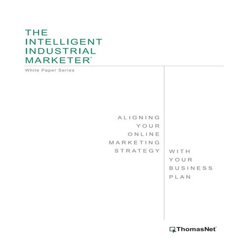 Align Your Internet Marketing Business Plan White Paper