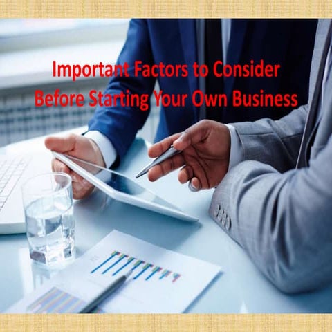 Business Concerns: Important Factors