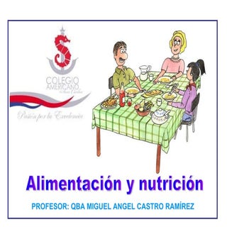 ALIMENTACION Y NUTRICION